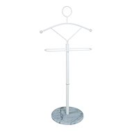 Mute servant/ clothes rack Vidar, 121 cm, white - Clothes Hanger