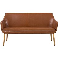 Marte Dining Bench, 159cm, Cognac - Bench