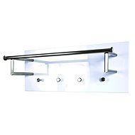 Kylenia Wall Shelf, 75cm, Stainless-steel/White - Shelf