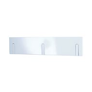 Caspian Wall Key Holder, 82cm, White - Key Holder
