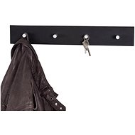 Kalosio Wall Hanger, 40cm, Black - Coat Hanger
