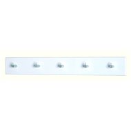 Sonny Wall Hanger, 57cm, White/Chrome - Coat Hanger