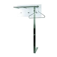 Allan Coat Hanger, 107cm, White/Chrome - Coat Hanger