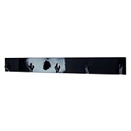 Caspian Wall Hanger for Keys, 82cm, Black - Key Holder