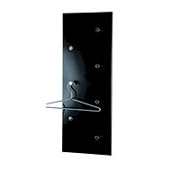 Dilan Coat Hanger, 80cm, Chrome/Black - Coat Hanger