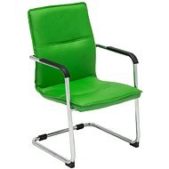 Hudson Conference Chair with Armrests, Green - Conference Chair 
