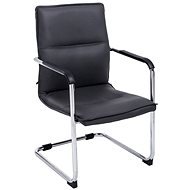 Conference chair with armrests Hudson black - Conference Chair 
