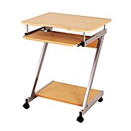 Mateo computer desk, 75 cm, beech - Desk