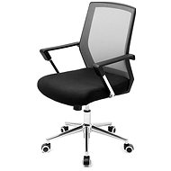 Luna Office Chair, Black / Grey - Office Chair