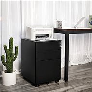 Office container Hakan, 60 cm, black - Office Container