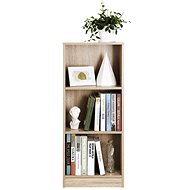 Haida Library, 93 cm, oak - Bookshelf