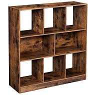 Julius bookcase, 95 cm, brown - Bookshelf