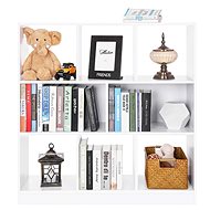 Julius bookcase, 95 cm, white - Bookshelf