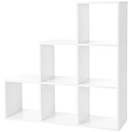 Greg bookcase, 98 cm, white - Bookshelf