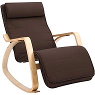 Beta Rocking Chair, Dark Brown - Armchair