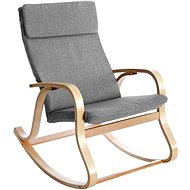 Lillie rocking chair, gray - Armchair