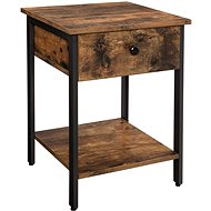 Side Table Hermina, 55cm, Brown - Side Table