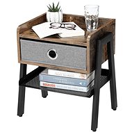 Bedside Table Haren, 53cm, Brown - Night Stand