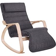 Valerie Rocking Chair, Dark Grey - Armchair
