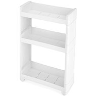 Mobile shelf Ariel, 68.5 cm, white - Shelving Unit