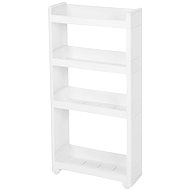 Ariel Mobile Shelf, 91cm, White - Shelving Unit