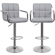 Lydia bar stool (SET 2 pcs), light gray - Bar Stool