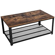 Stella coffee table, 106.2 cm, brown / black - Coffee Table