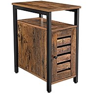 Stella I. Side Table, 60cm, Brown/Black - Side Table