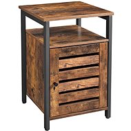 Side Table Stella II., 60cm, Brown/Black - Side Table