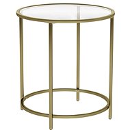 Side table Einat, 55 cm, gold - Side Table