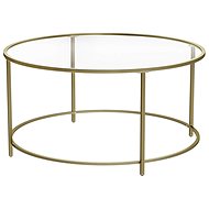 Side Table Einat, 84cm, Gold - Side Table