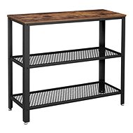 Stella II. Side Table, 101.5cm, Brown / Black - Side Table