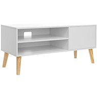 Stella TV Table, 110cm, White - TV Table