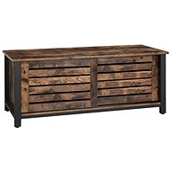 Stella TV Table, 110cm, Brown/Black - TV Table