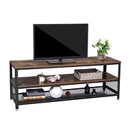 TV Table Stella II., 140cm, Brown/Black - TV Table