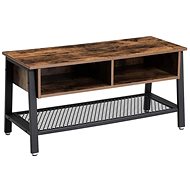 Stella III. TV Table, 100cm, Brown / Black - TV Table