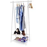 Clothes rack Lusila, 155 cm, white - Coat Hanger