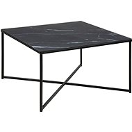 Square Coffee Table Alma, 80cm, Black - Coffee Table