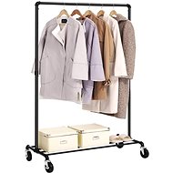 Mobile stand Alan, 136 cm, black - Clothes Hanger