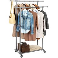 Dorien mobile stand, 166 cm, gray - Clothes Hanger