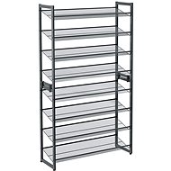 Salen Shoe Rack, 164cm, Grey - Shoe Rack