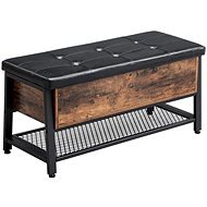 Harley bench, 100 cm, black - Bench