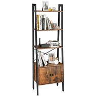 Shelf Fatos, 173 cm, brown - Shelving Unit