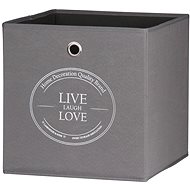 Storage box Beta 1, 32 cm, Live Laugh Love - Storage Box