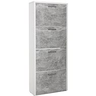 Cali Shoe Rack with 4 Folding Drawers, 152cm - Shoe Rack