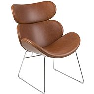 Cesar Relaxation Chair, Cognac - Armchair