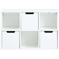 Marika Wall Shelf with Drawers, 56cm - Shelf