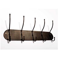 Wall Rack with 5 Milano Hooks, 60cm - Coat Hanger