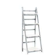 Ladder Shelves Fredrik, 113cm, Antique Grey - Shelving Unit