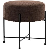 Stool/Footstool France Textile Brown - Stool